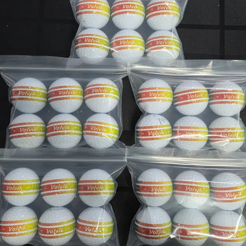 [BUNJANG] Volvik Vista3 A-Grade 3-Piece Prism 360 Used Golf Balls (30 Balls) / 볼빅 비스타3 A급 3피스 프리즘360 로스트볼 30구 중고골프공