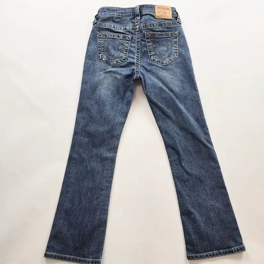 [BUNJANG] True Religion Slim Bootcut Stretch Denim Jeans Size 26 / 트루릴리전 청바지 부츠컷 스판 데님 사이즈26 R6172