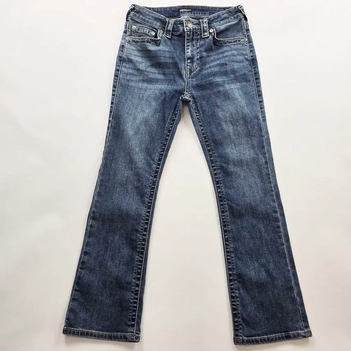 [BUNJANG] True Religion Slim Bootcut Stretch Denim Jeans Size 26 / 트루릴리전 청바지 부츠컷 스판 데님 사이즈26 R6172