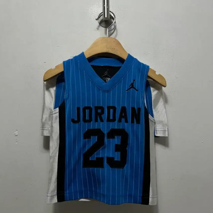 [BUNJANG] Nike Air Jordan Blue Basketball Uniform Set Kids 2T / 나이키 에어조던 농구 유니폼 세트 블루 키즈 2T