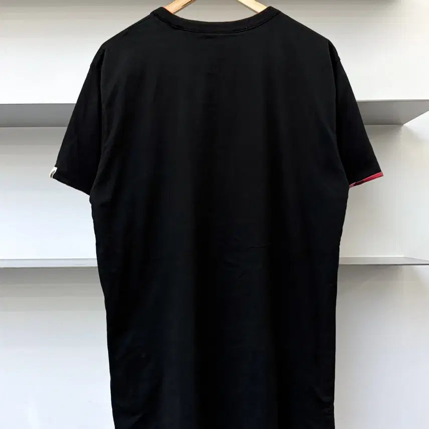 [BUNJANG] BAPE Reversible Neon College Saru T-Shirt / 베이프 리버시블 네온 컬리지 사루 티셔츠