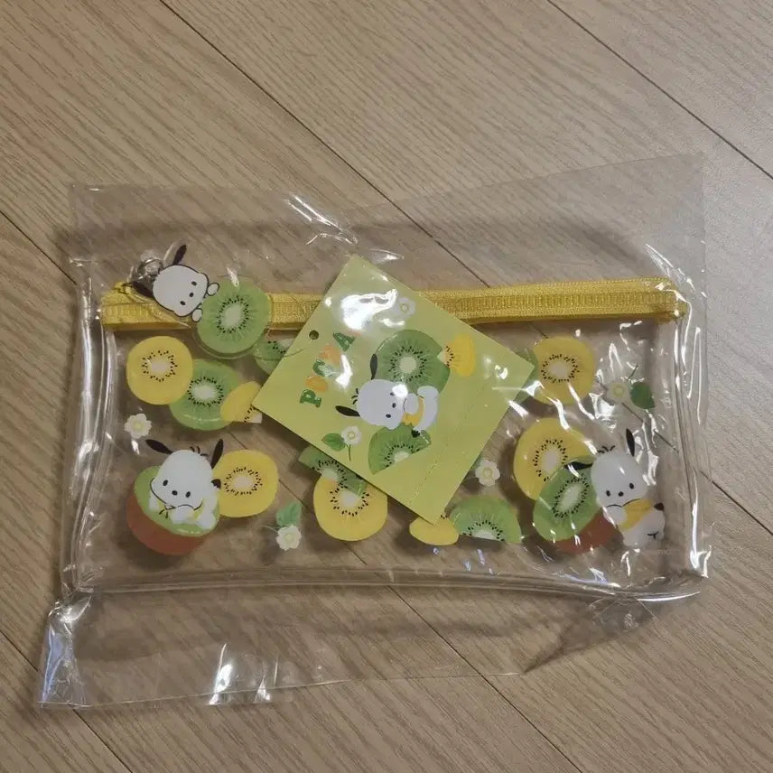 [BUNJANG] Pochacco Kiwi Pouch / Pencil Case / 포차코 키위 파우치, 필통