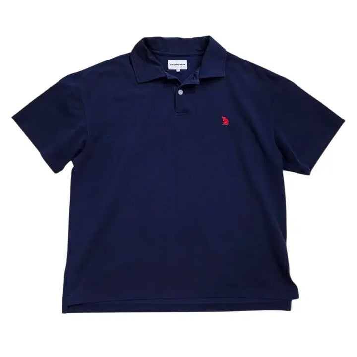 [BUNJANG] Espionage Caravan Short Sleeve T-shirt Navy M / [프립]M/에스피오나지 카라반팔티 네이비