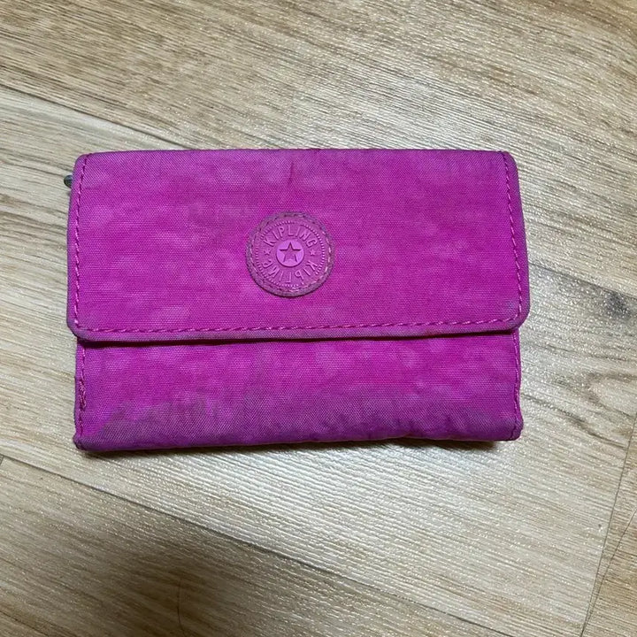 [BUNJANG] Kipling Card Holder Pink / 키플링 카드지갑 핑크