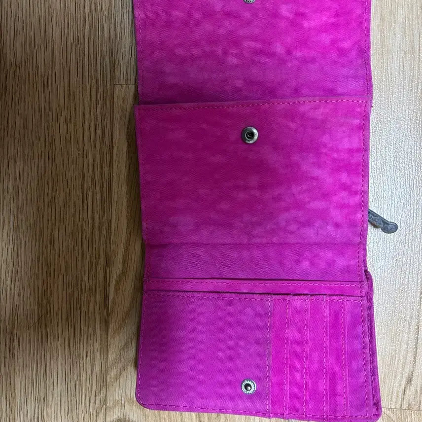 [BUNJANG] Kipling Card Holder Pink / 키플링 카드지갑 핑크