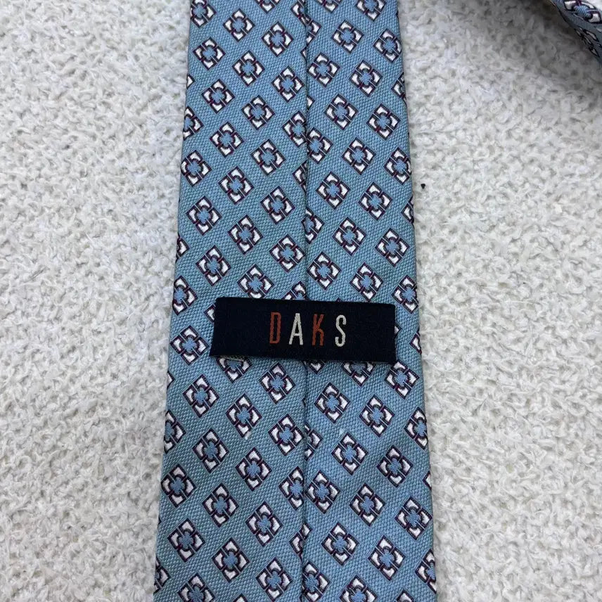 [BUNJANG] Daks Pattern Silk Tie 0619E / F 닥스 패턴 실크 넥타이 0619E