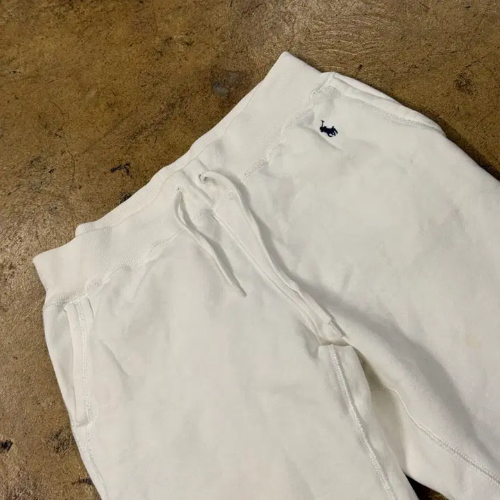 [BUNJANG] Polo Ralph Lauren White Jogger Pants / [정품/S] 폴로 랄프로렌 화이트 조거팬츠