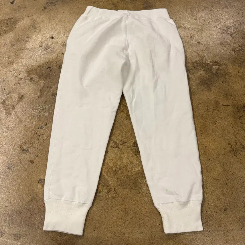 [BUNJANG] Polo Ralph Lauren White Jogger Pants / [정품/S] 폴로 랄프로렌 화이트 조거팬츠