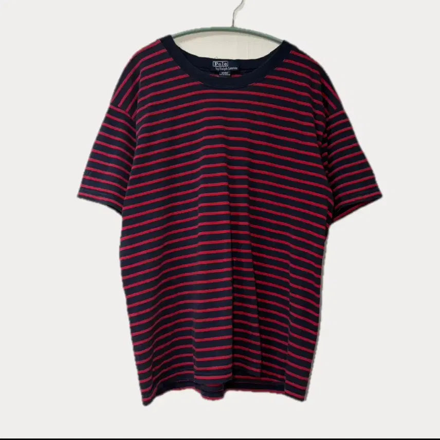 [BUNJANG] Polo Ralph Lauren Striped Short Sleeve T-Shirt M / 폴로랄프로렌 스트라이프 반팔티 M