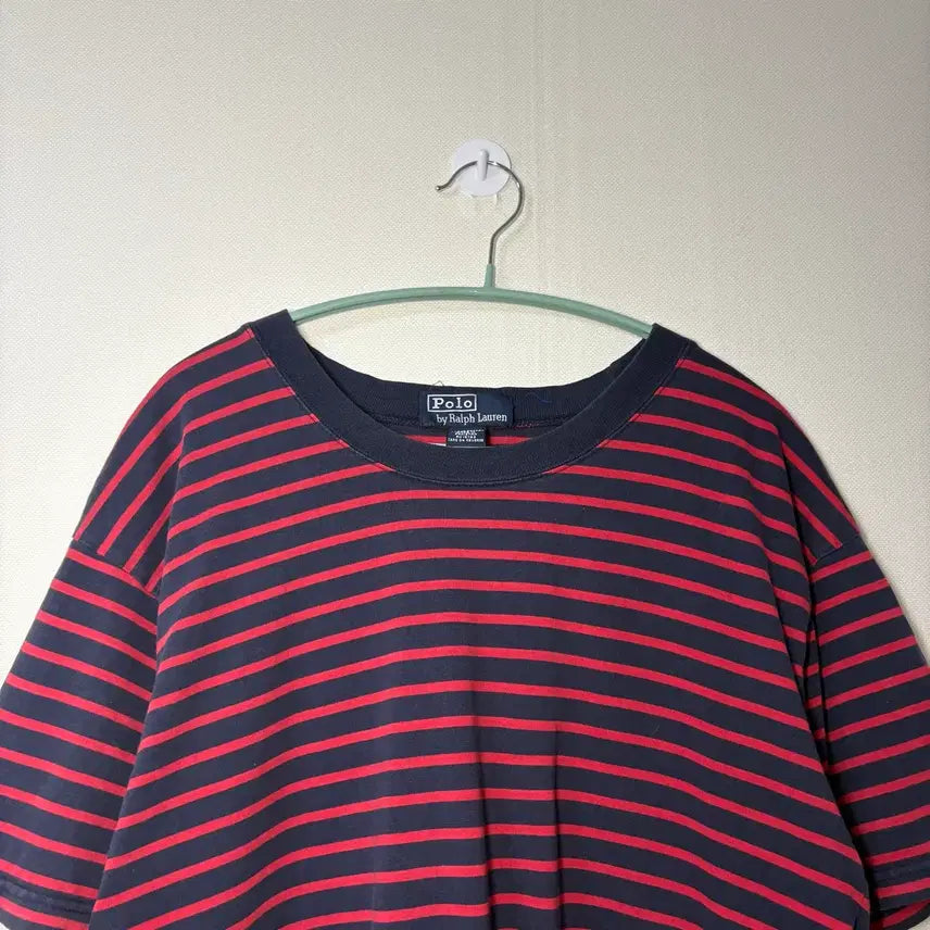 [BUNJANG] Polo Ralph Lauren Striped Short Sleeve T-Shirt M / 폴로랄프로렌 스트라이프 반팔티 M