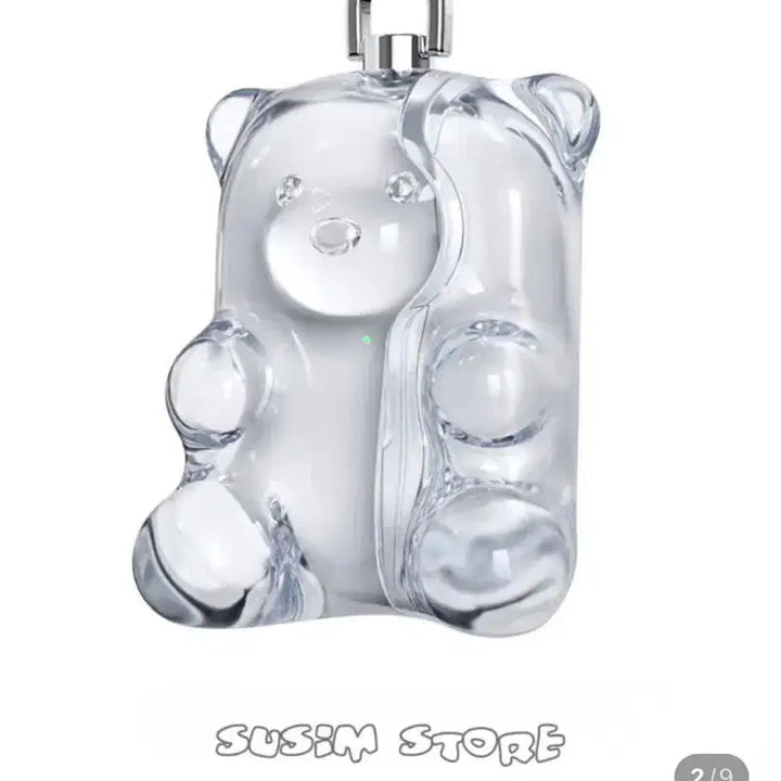 [BUNJANG] Sushim Jelly Bear Airpods 4 Case Clear / 수심 젤리베어 에어팟4 케이스 투명