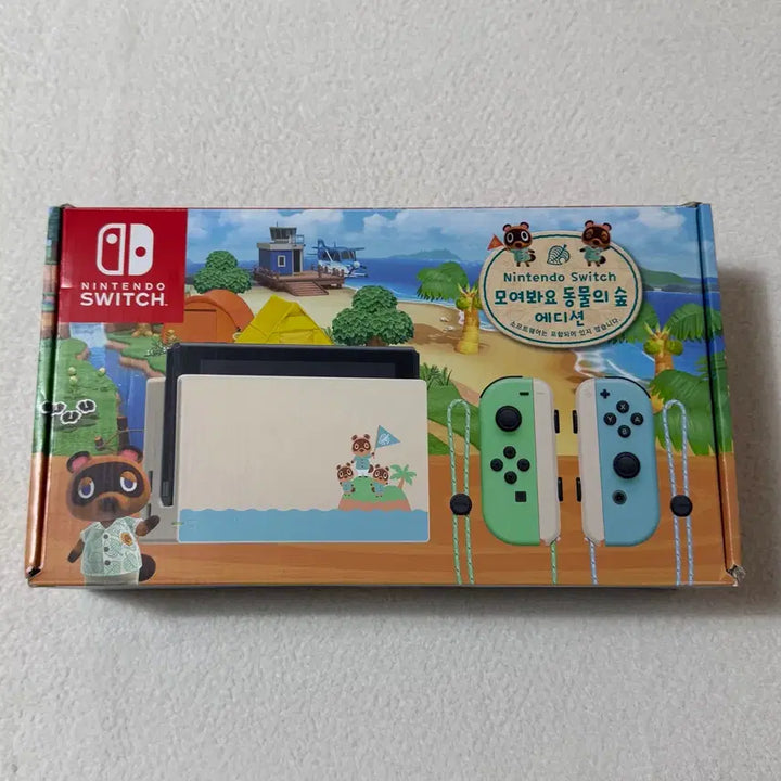 [BUNJANG] Nintendo Switch Animal Crossing Edition / 닌텐도 스위치 모여봐요 동물의숲 에디션