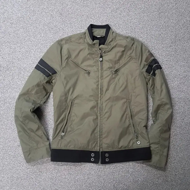 [BUNJANG] Diesel Nylon Biker Jacket / 디젤 나일론 바이커자켓