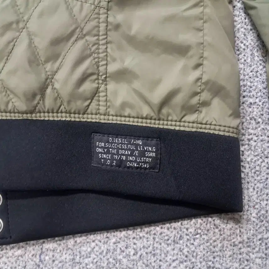 [BUNJANG] Diesel Nylon Biker Jacket / 디젤 나일론 바이커자켓