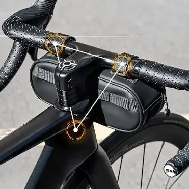 [BUNJANG] Offbondage Multi-functional Waterproof MTB Road Bike Handlebar Frame Bag / (새상품)자전거 가방 다기능 방수 mtb 로드 미니벨로 픽시