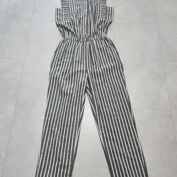 [BUNJANG] Stripe Jumpsuit / 스트라이프 점프수트