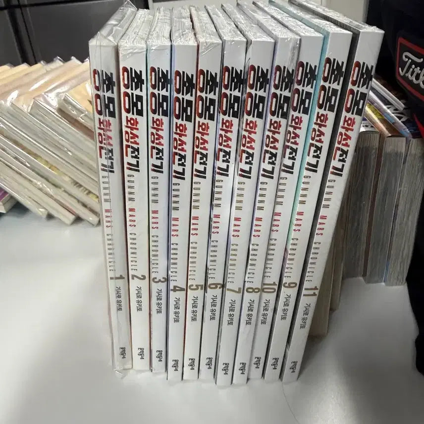 [BUNJANG] Gunnm Martian Chronicle Complete Set Volumes 1-11 / 총몽 화성 전기 마스 크로니클 1~11권(개인소장용)