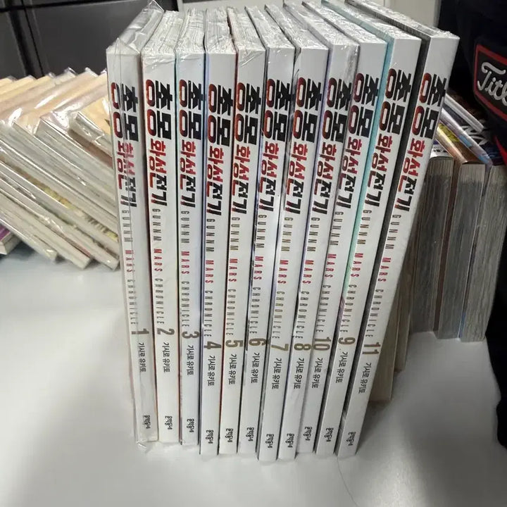 [BUNJANG] Gunnm Martian Chronicle Complete Set Volumes 1-11 / 총몽 화성 전기 마스 크로니클 1~11권(개인소장용)