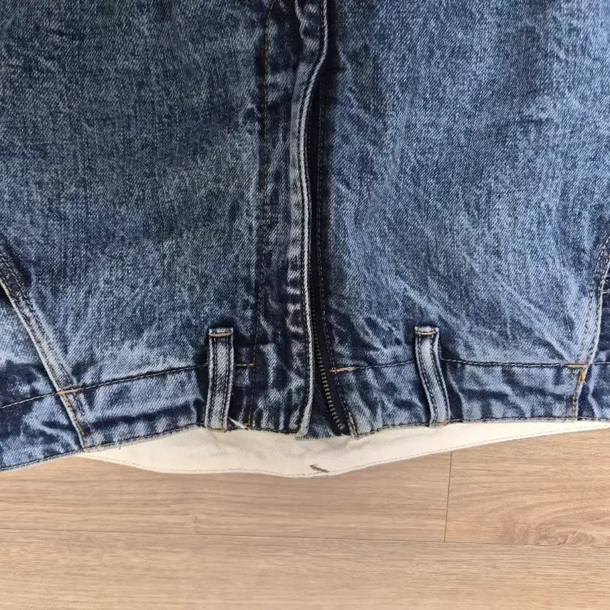 [BUNJANG] Bukht Tapered Fit Zip-Up Denim Pants / bukht 부켓 데님
