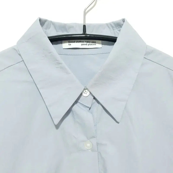[BUNJANG] Oversized Cropped Shirt / 오버핏 크롭 셔츠 F_M0091