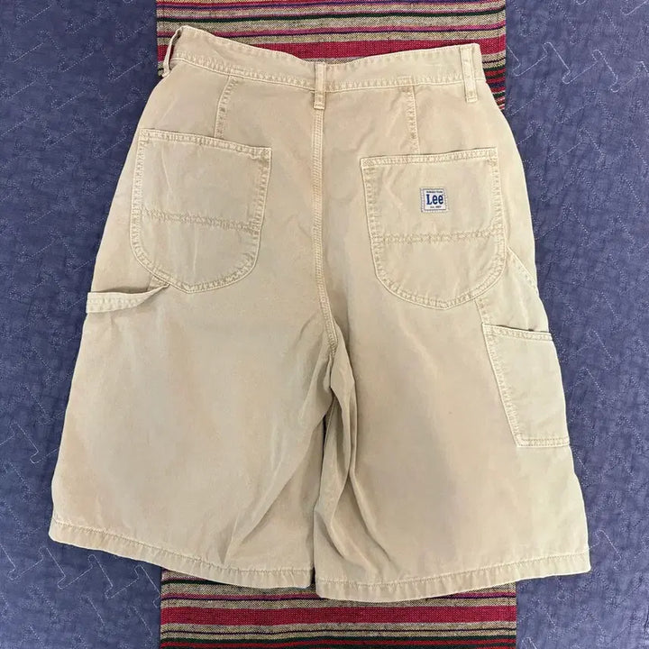 [BUNJANG] Carpenter Shorts Beige / 리  카펜터 쇼츠 베이지