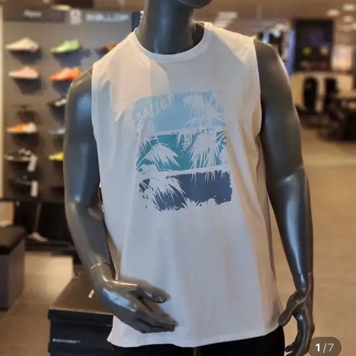 [BUNJANG] Vallop Big Wave Oversized Tank Rash Guard Swimsuit / 밸롭 빅웨이브 오버핏 탱크 래쉬가드 수영복