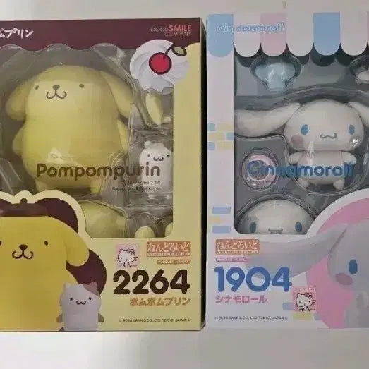 [BUNJANG] Sanrio Pompompurin Cinnamoroll Nendoroid Bundle Set / 현물)산리오 폼폼푸린 시나모롤 넨도로이드 일괄 양도합니다