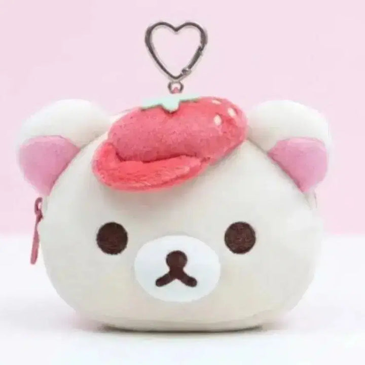 [BUNJANG] Rilakkuma Korilakkuma Keyring Pouch / 미개봉 이디야 콜라보 코리락쿠마 키링 파우치 리락쿠마