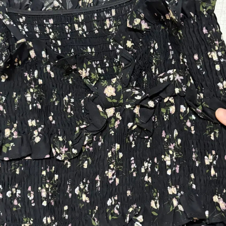 [BUNJANG] Floral Sleeveless Dress / 플라워 나시 원피스