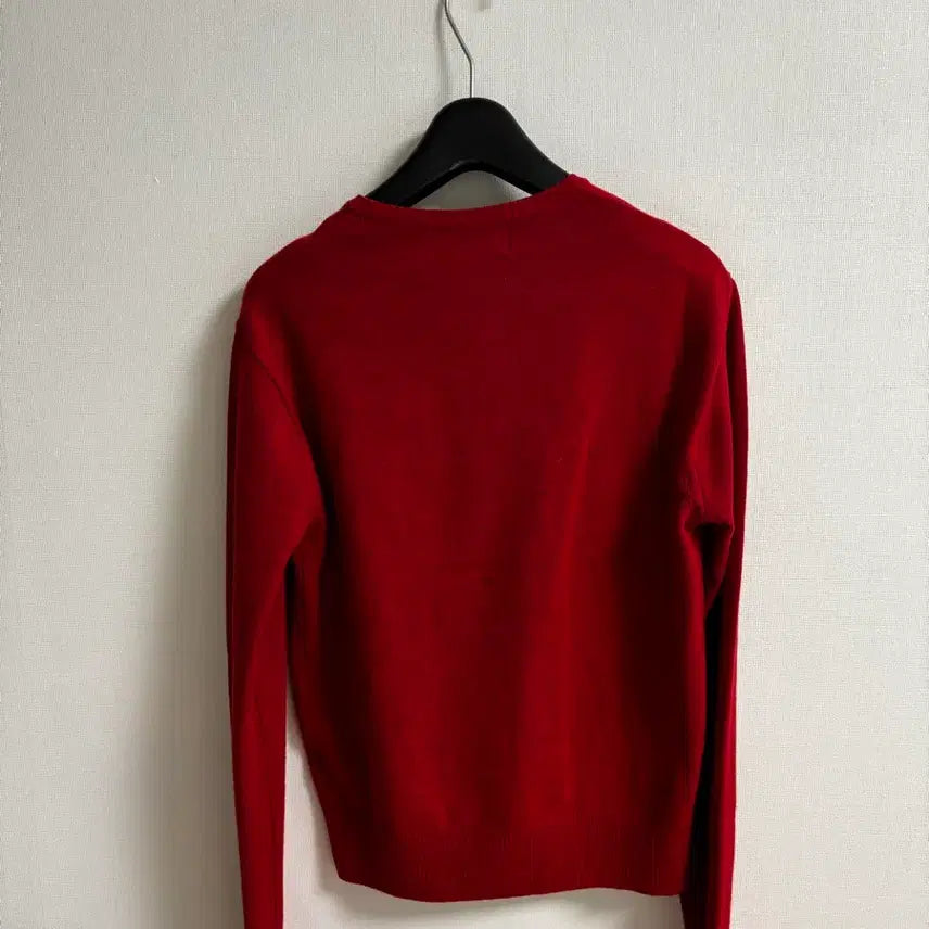 [BUNJANG] Nice Ghost Club Red Ruffle Cardigan (Worn by Jang Won-young) / 장원영착용-나이스고스트클럽 레드 러플 가디건