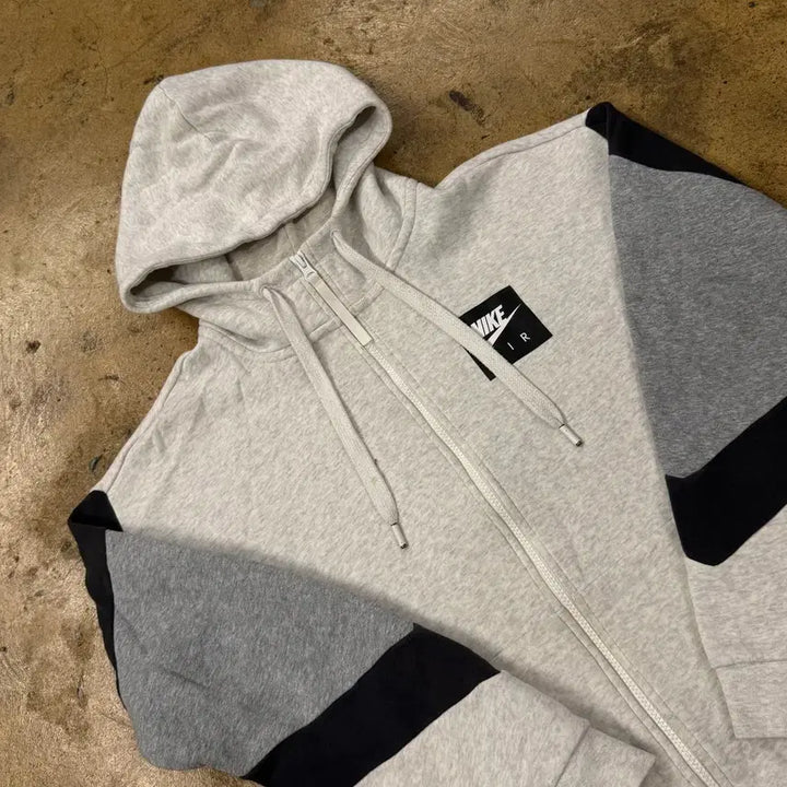 [BUNJANG] Nike Air Hoodie Zip-up Gray / [정품/S] 나이키 에어 후드 집업 그레이