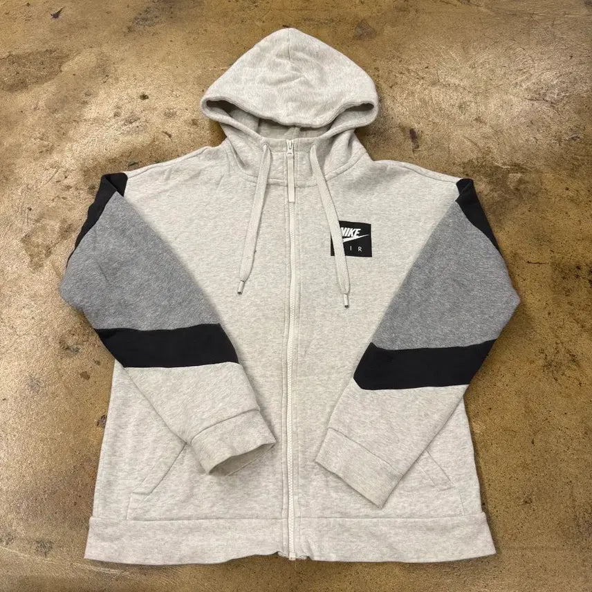 [BUNJANG] Nike Air Hoodie Zip-up Gray / [정품/S] 나이키 에어 후드 집업 그레이
