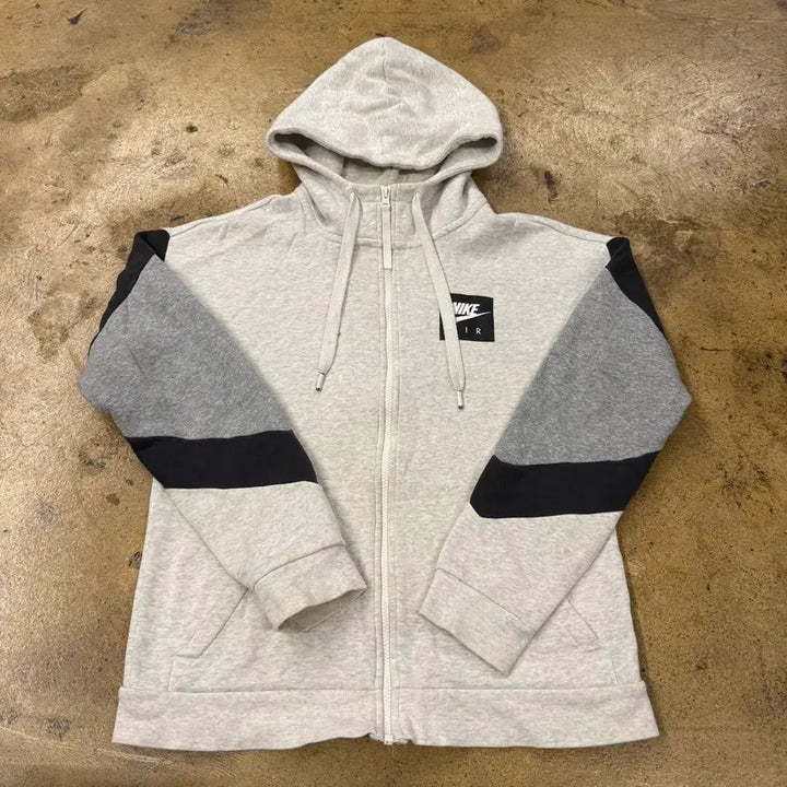 [BUNJANG] Nike Air Hoodie Zip-up Gray / [정품/S] 나이키 에어 후드 집업 그레이