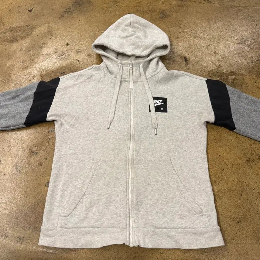 [BUNJANG] Nike Air Hoodie Zip-up Gray / [정품/S] 나이키 에어 후드 집업 그레이