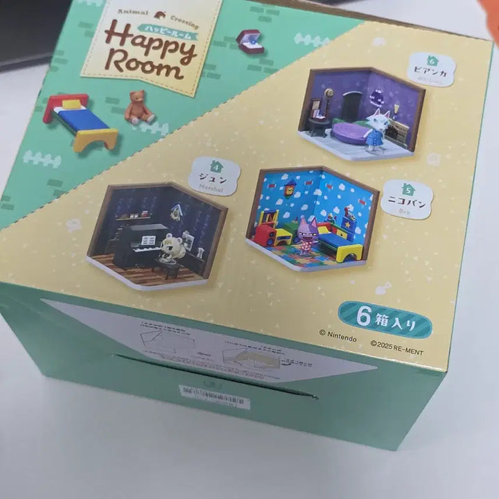 [BUNJANG] Animal Crossing Re-Ment Happy Room Set Full Box / 동물의 숲 리멘트 해피룸 6개 세트 풀박스