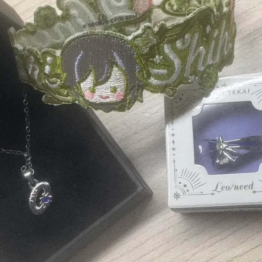 [BUNJANG] Hinomori Shiho Ring and Necklace Set / 히노모리 시호 반지, 목걸이