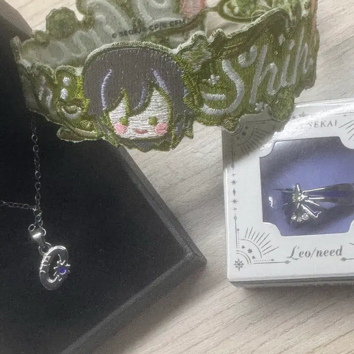 [BUNJANG] Hinomori Shiho Ring and Necklace Set / 히노모리 시호 반지, 목걸이