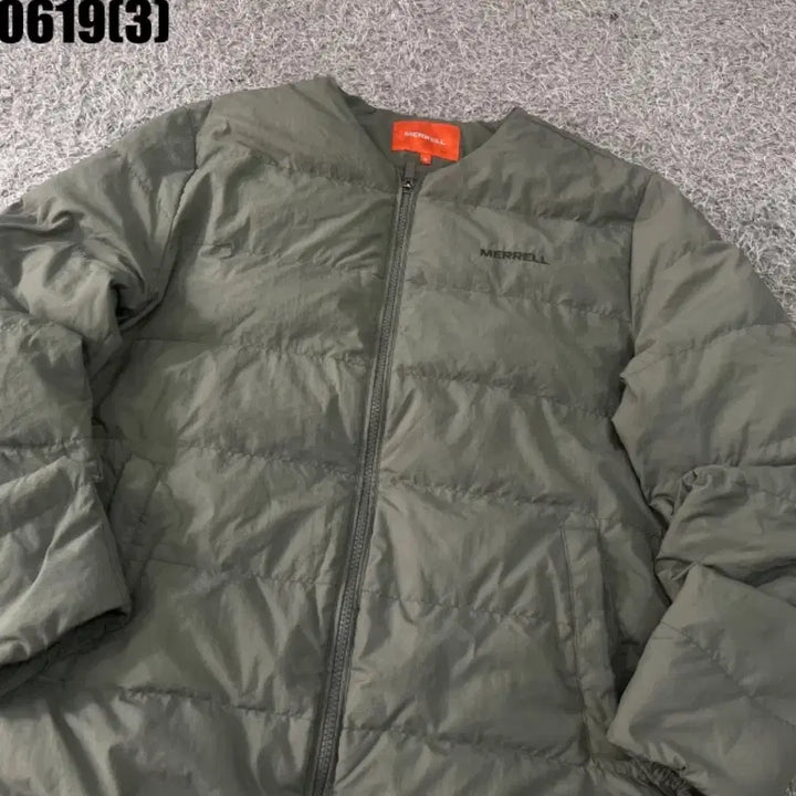 [BUNJANG] Merrell Lightweight Padded Jacket Khaki 95 / 머렐 경량 패딩 자켓 카키95 0619