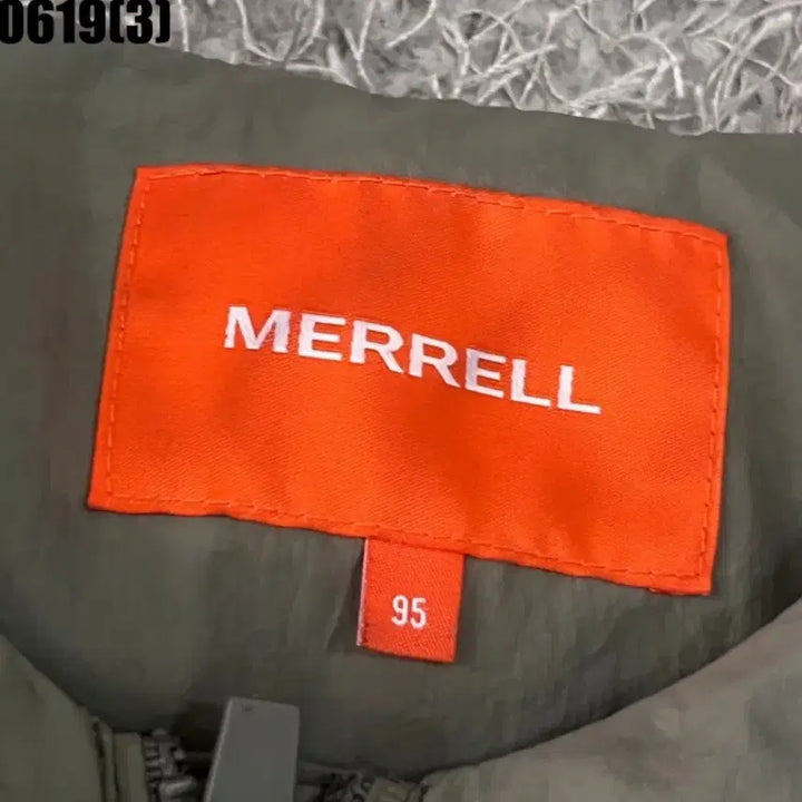 [BUNJANG] Merrell Lightweight Padded Jacket Khaki 95 / 머렐 경량 패딩 자켓 카키95 0619