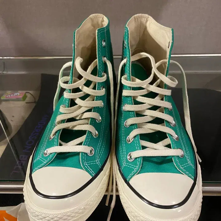 [BUNJANG] Converse Chuck 70 High Top Court Green / 컨버스 척 70 하이 코트 그린