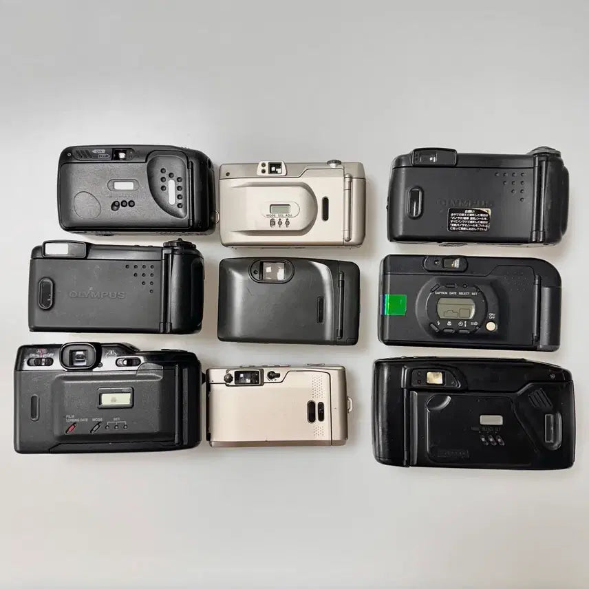 [BUNJANG] 9 Film Cameras (Display/Parts Only) / [디피용 / 부품용] 필름카메라 필카9대