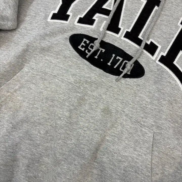 [BUNJANG] YALE Grey Hoodie / YALE 후드티 그레이 