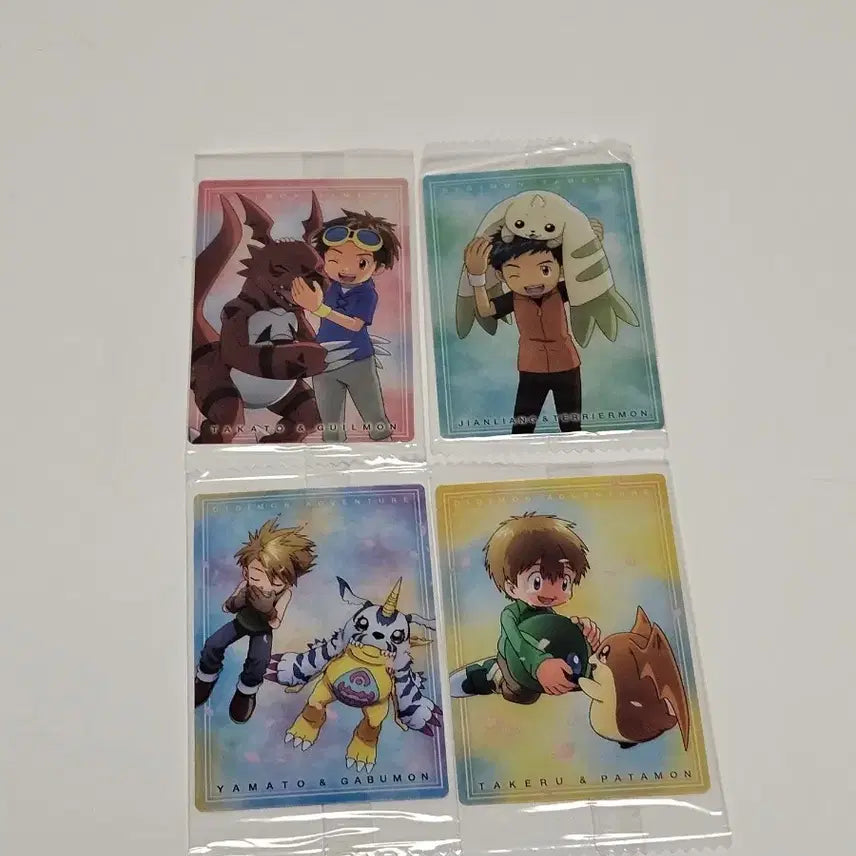 [BUNJANG] Digimon Wafer Set / 디지몬 웨하스 4종 일괄