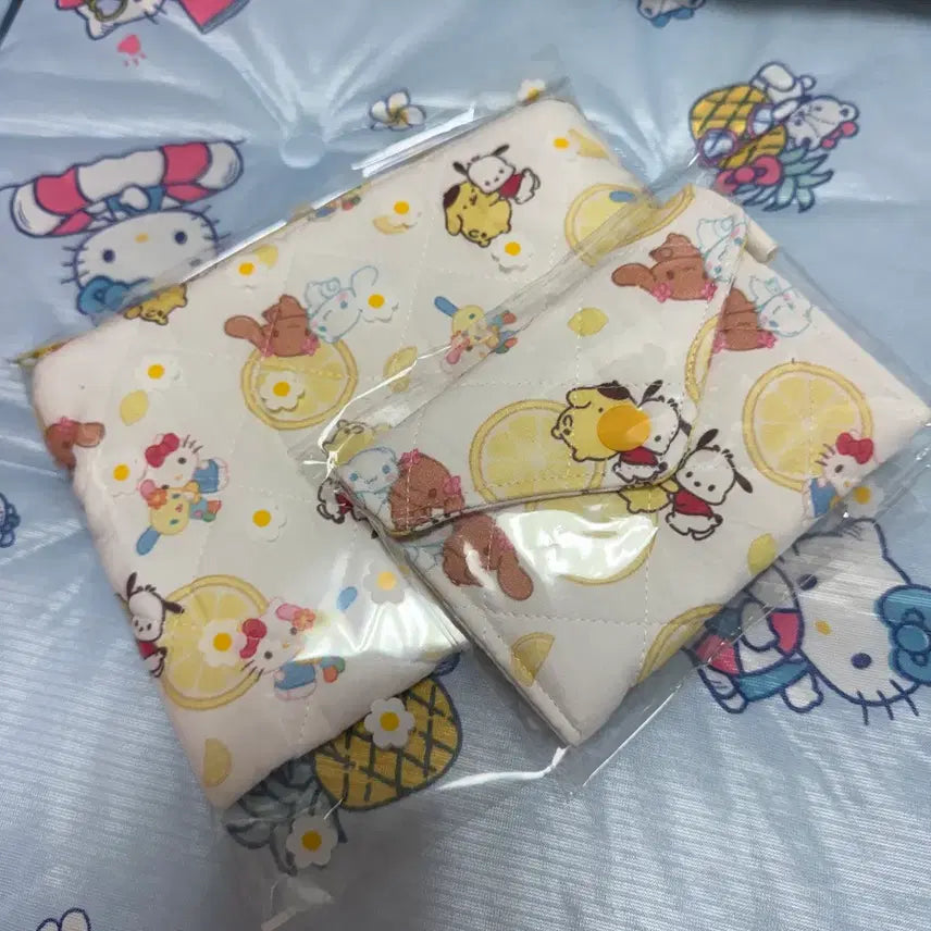 [BUNJANG] Sanrio Handmade Pouch Set / 산리오 핸드메이드 파우치 세트