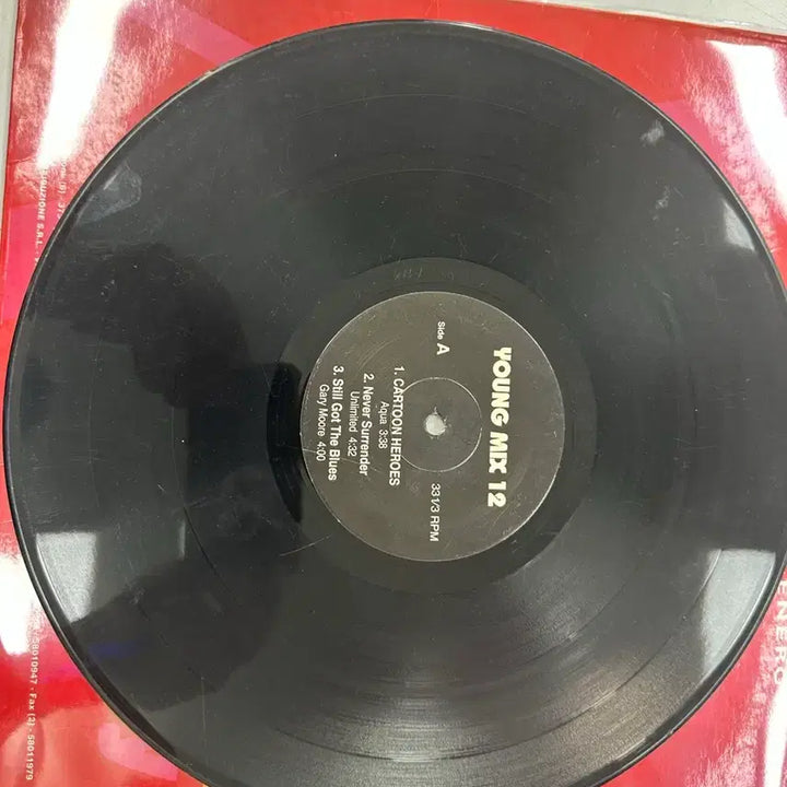 [BUNJANG] Vintage YOUNG MIX 12 Rare Italian Import Maxi Single 12-inch LP / 빈티지  YOUNG MIX 12 희귀 수입반 LP 팝니다
