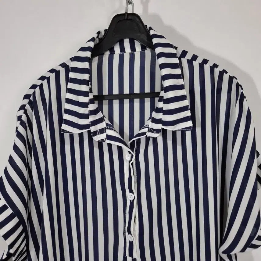[BUNJANG] Stripe Shirt / 스트라이프 셔츠 남방