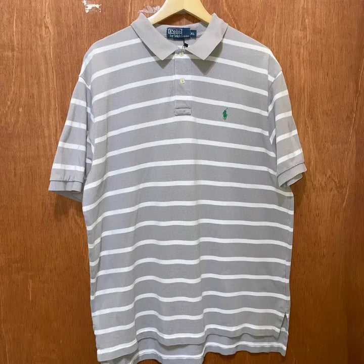 [BUNJANG] Polo Ralph Lauren Striped Short Sleeve Polo Shirt (XL) / (XL) POLO 폴로 랄프로렌 반팔 스트라이프 카라티
