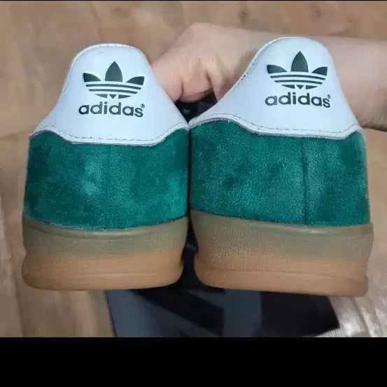 [BUNJANG] Adidas Suede Sneakers Green/White / 아디다스 스니커즈 그린/화이트