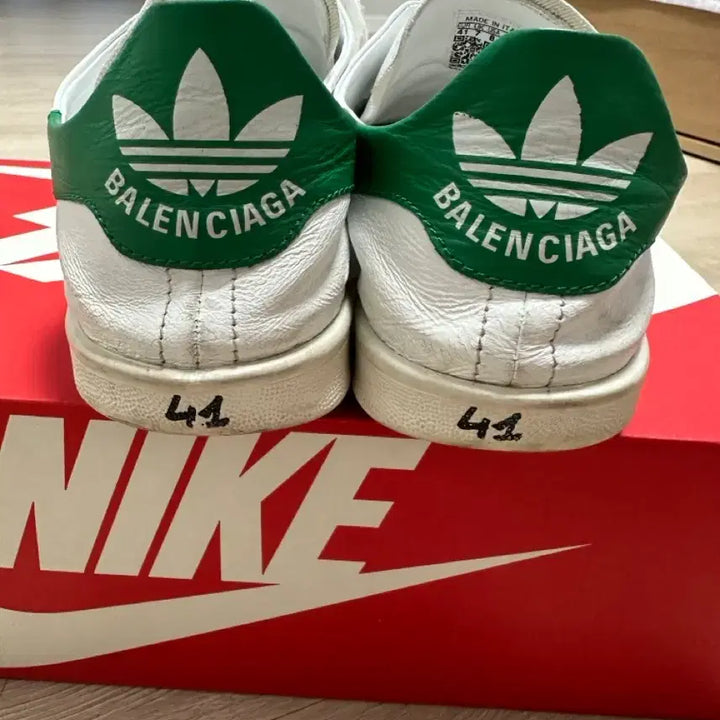 [BUNJANG] Balenciaga x Adidas Stan Smith Sneakers (Size 41) / 발렌시아가x아디다스 스탠스미스 41사이즈