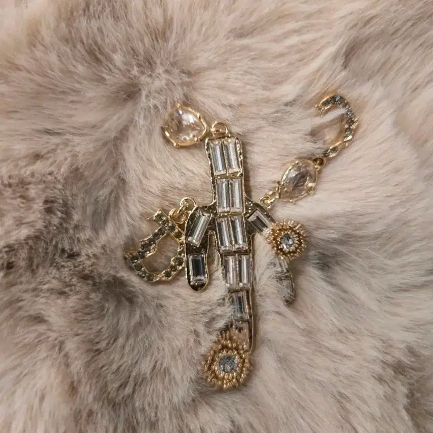 [BUNJANG] Christian Dior Cubic Zirconia Brooch / 정품  디올 큐빅 브로치